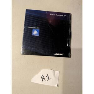 Wave Radio/CD Demonstration Disc | Bose - Vintage - 1998